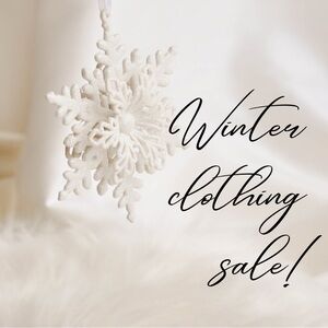 Sweaters! Hoodies! Jackets! Long Sleeves!